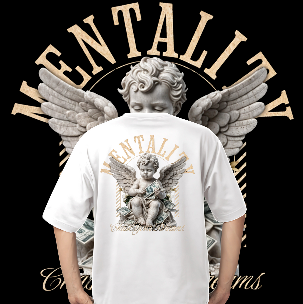 Camiseta Angels Mentality(OVER)