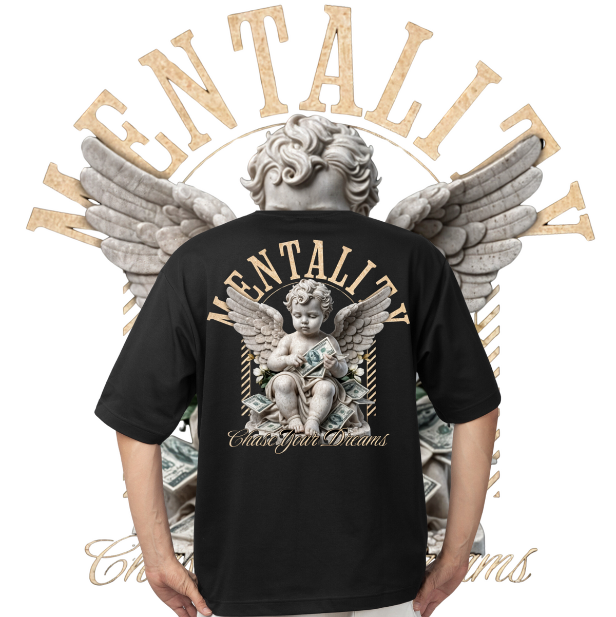 Camiseta Angels Mentality(OVER)