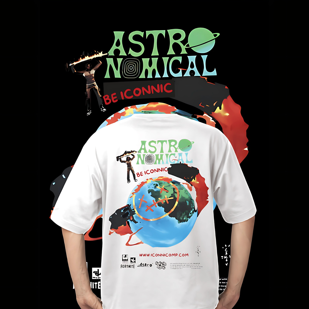 Camiseta Astro Iconnic (OVER)