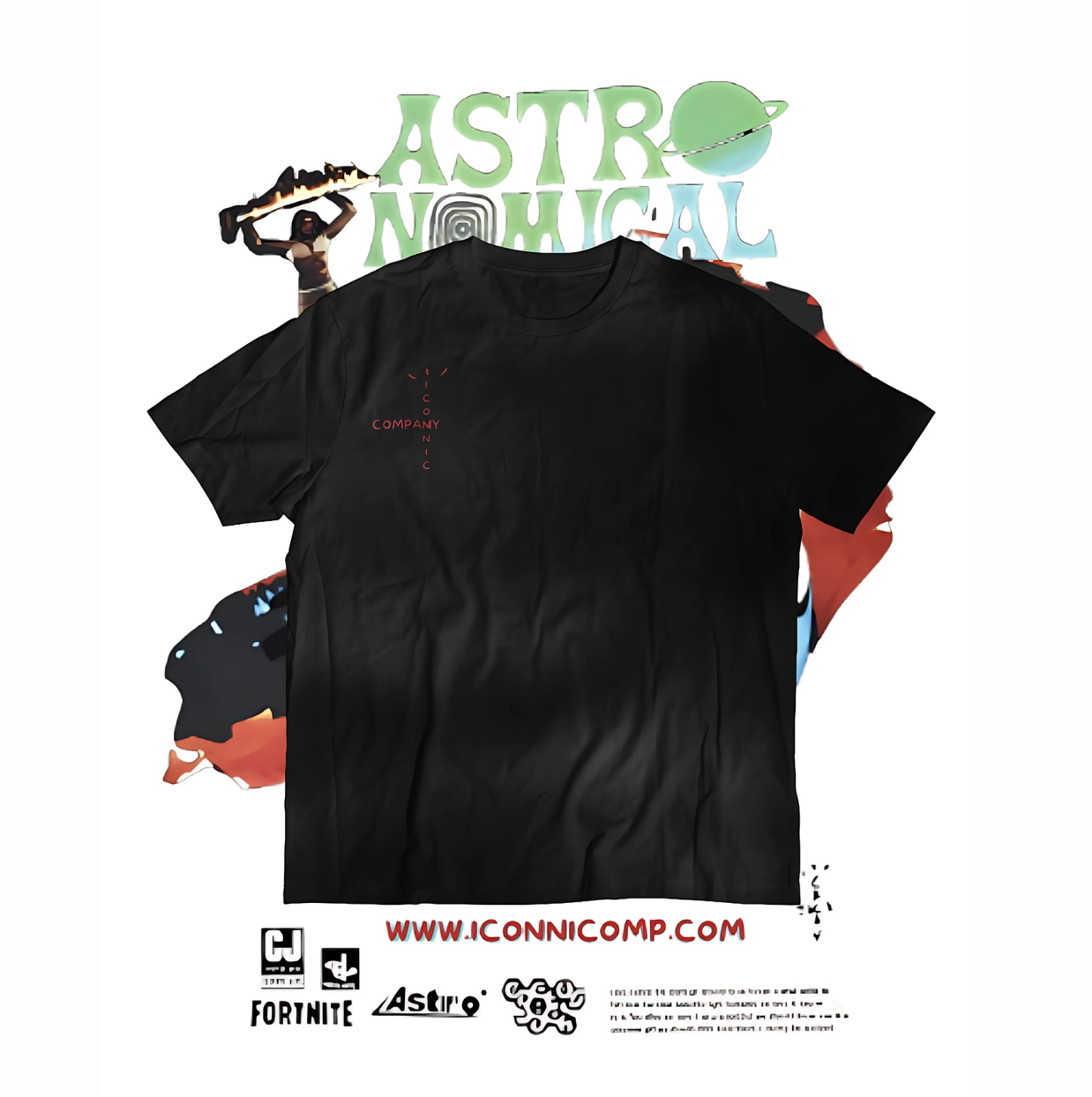 Camiseta Astro Iconnic (OVER)