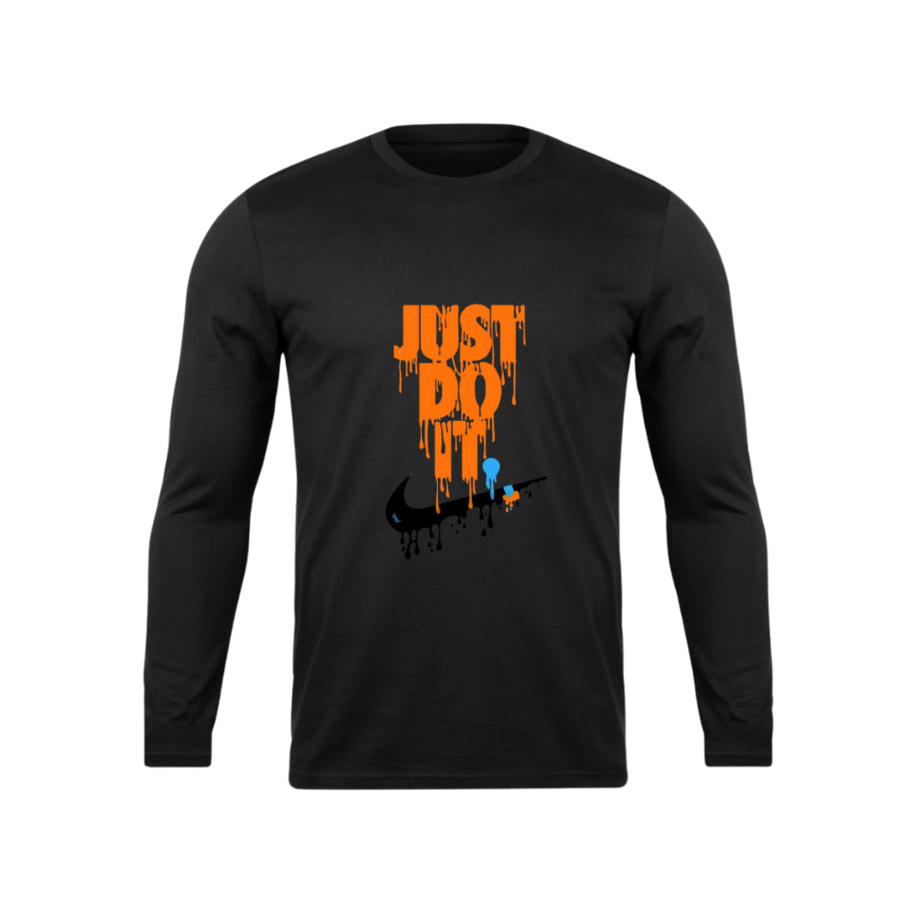 Camiseta Just do It manga longa